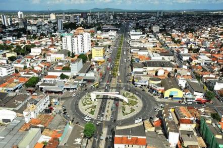 Imagem aérea de Barreiras - Foto Reprodução: Costa Branca News 