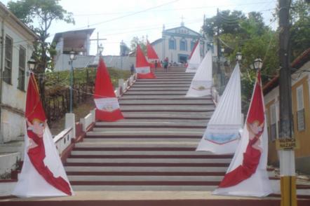 Escadarias da Igreja São Braz - Foto: Marcelo SF (Panoramio)