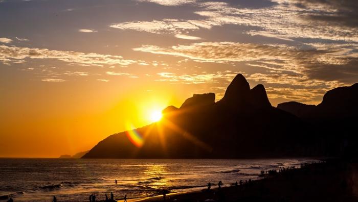 Por do sol Rio de Janeiro - Foto arquivo Mtur