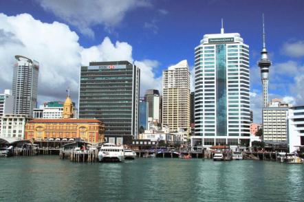 Vista central de Auckland - Foto: Ronnie Macdonald (Licença-cc-by-sa-2.0)