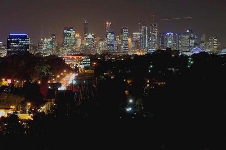 Vista do Brisbane Cbd de Taringa Queensland - Foto: Jezykronhd (Licença-cc-by-sa-3.0)