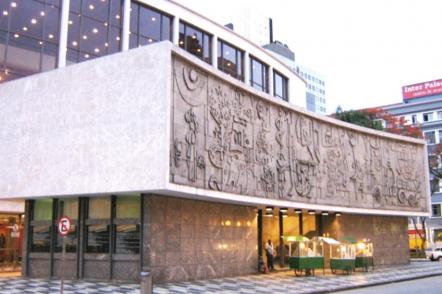 Fachada do Teatro Guaíra - Foto: (Licença-Dominio publico)