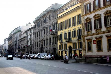 Corso Venezia (umas das principais ruas do quadrilátero) - Foto: G Dallorto (Licença-cc-by-sa-2.5)