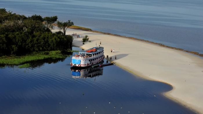 Praia da Luae - Manaus-Am -Crédito: Mário Oliveira/MTur Destinos